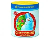 Батарея салютов Снеговой Р7212 купить от производителя Русский Фейерверк — Исилькуль