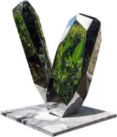 Камни полированная сталь арт-объект (517631) поставка в Исилькуле