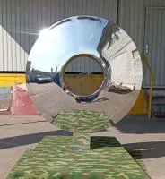Линза арт объект (519058) ∅ 1000 сталь AISI304 Исилькуль 