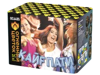 Батарея салютов Кайф-пати ОС6405 купить от производителя Огненный Цветок — Исилькуль