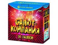 Фейерверк Салют-компания Р7318 купить от производителя Русский Фейерверк — Исилькуль