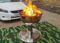 Чаша торжественного огня афины (51756458) производство для ø 360 мм. ветроустойчивая в Исилькуле