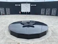 Звезда чугун (518248) производство комплект горелка ГВД 379 10 89 00 ПС вечный огонь ø 1100 мм. монолит - литье  в Исилькуле